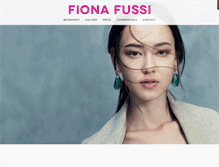 Tablet Screenshot of fionafussi.com